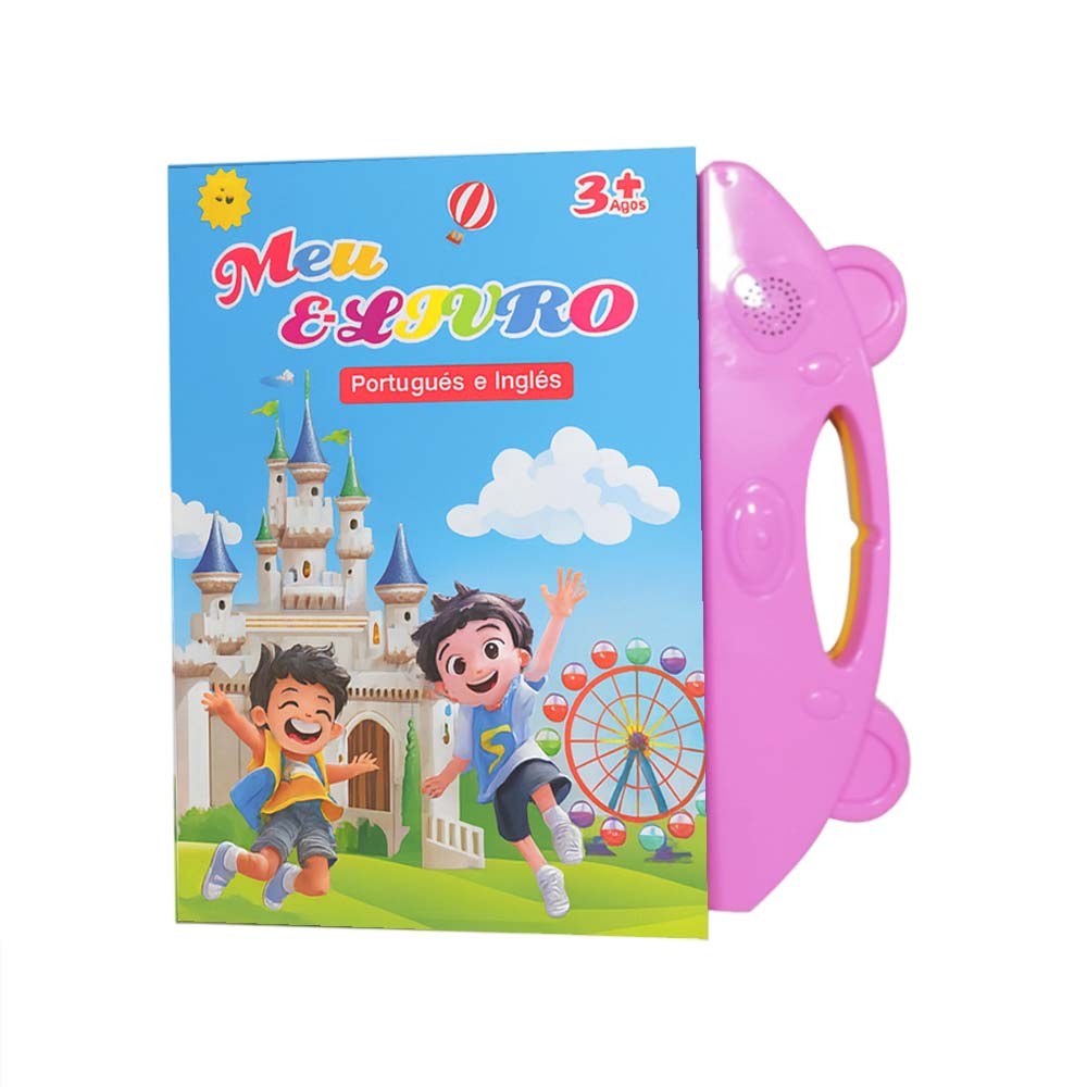 Meu E-Livro na cor rosa