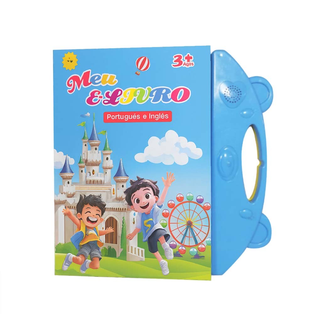 Meu E-Livro na cor azul